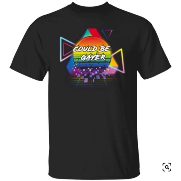 Thomas Sanders Merch Could Be Gayer 2021 Black Tee NWOT - Picture 1 of 8